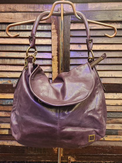 Horton Grape Leather Bag