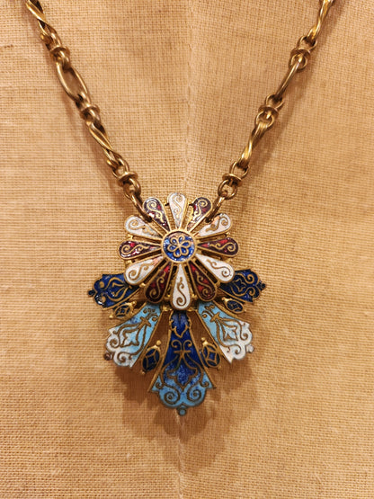 OOAK Vintage Chain with Vintage Sash Belt