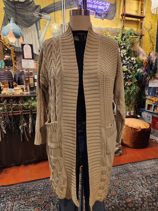 Ireland Cardigan - Sand