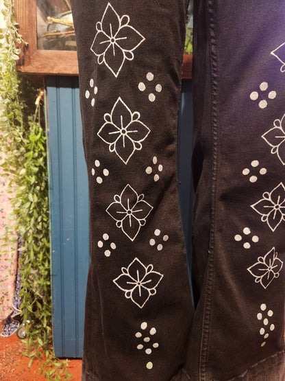 Splendid Symmetry Dear John Black Jeans - Dusty Kessel*