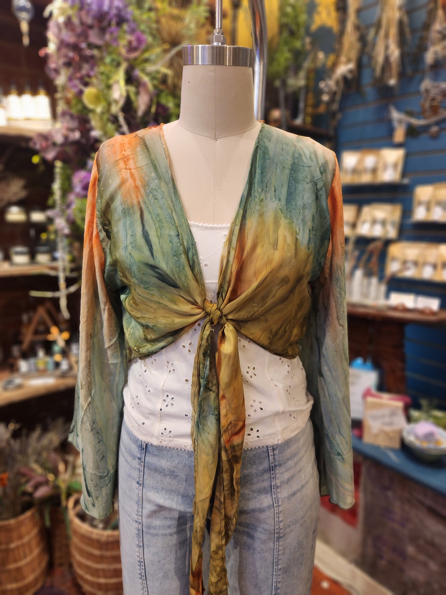 Tie Dye Shrug ( multiple colors available )