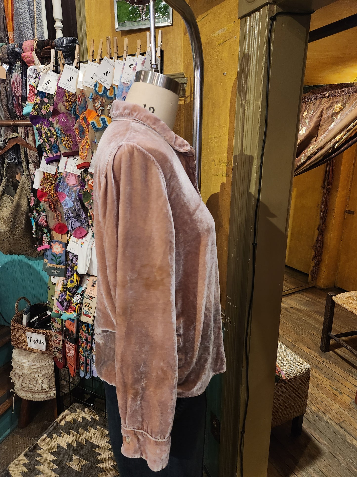 Hand Dyed 'Cutloose' Button Down Top