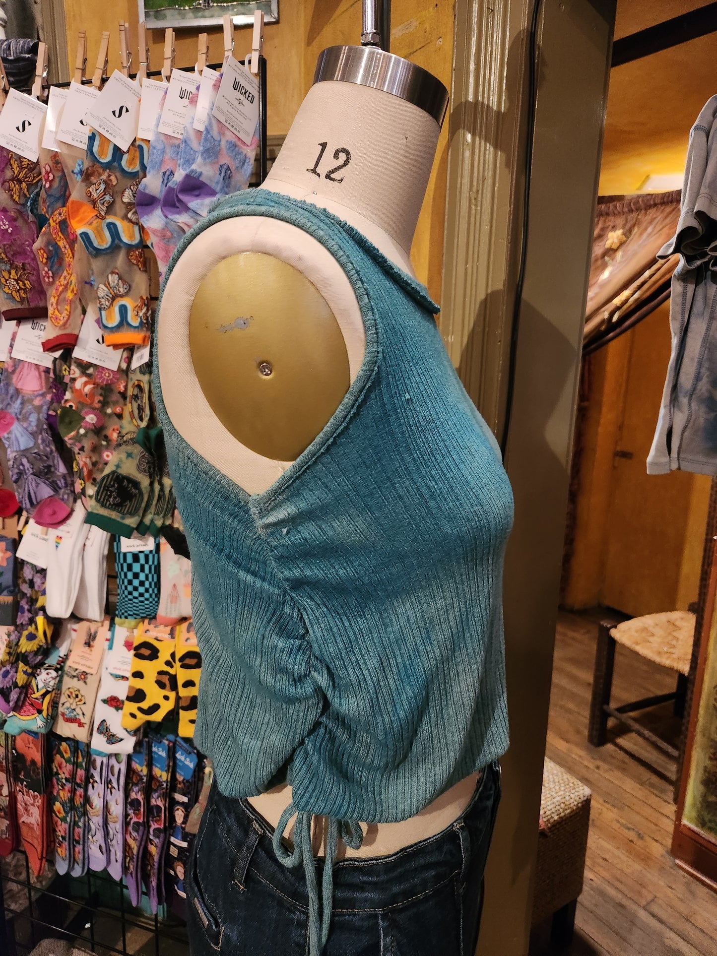 Hand Dyed 'Project Social' Tank Top