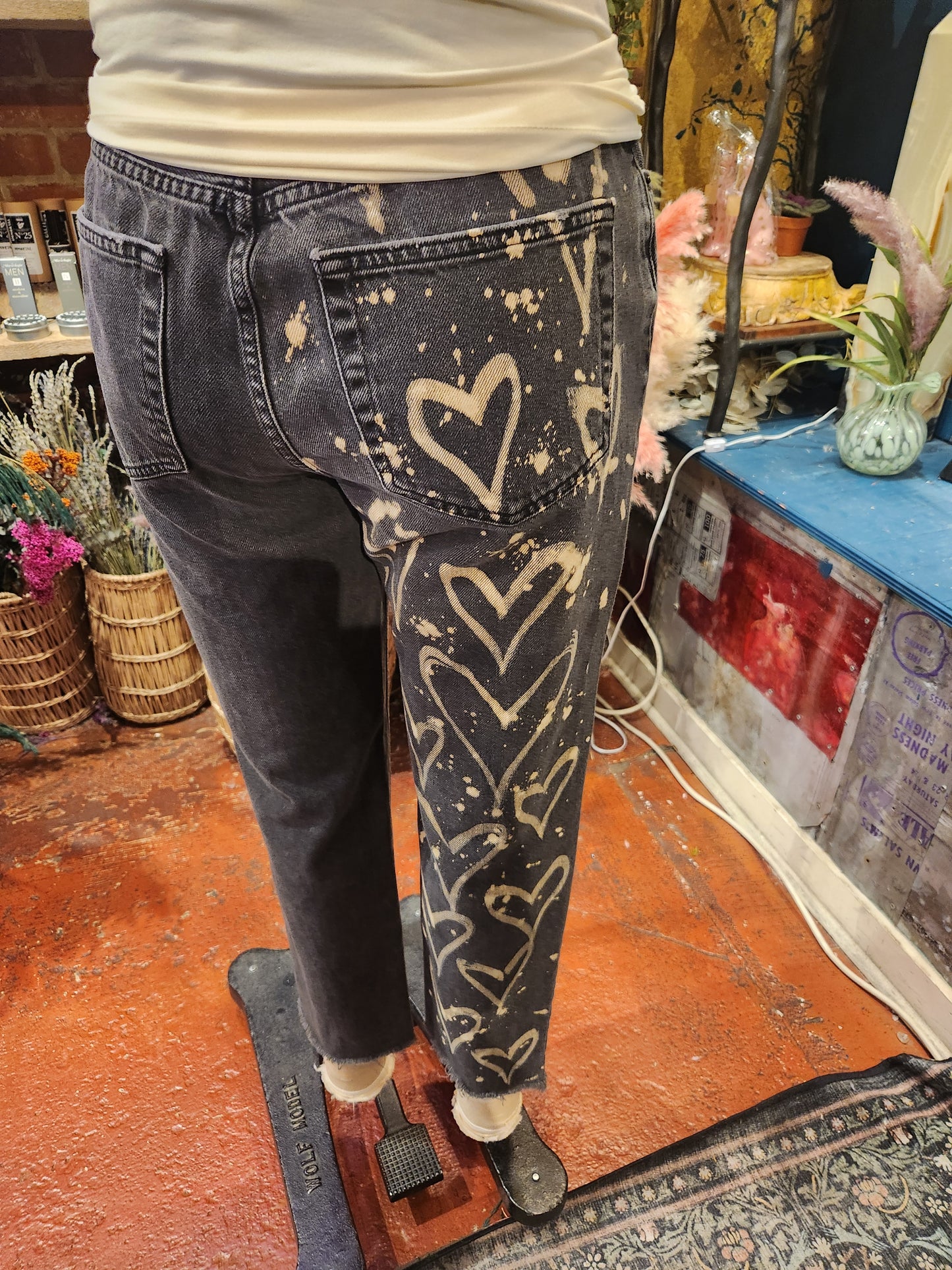 Traumatism Art Tall Teeth Skinny Jean