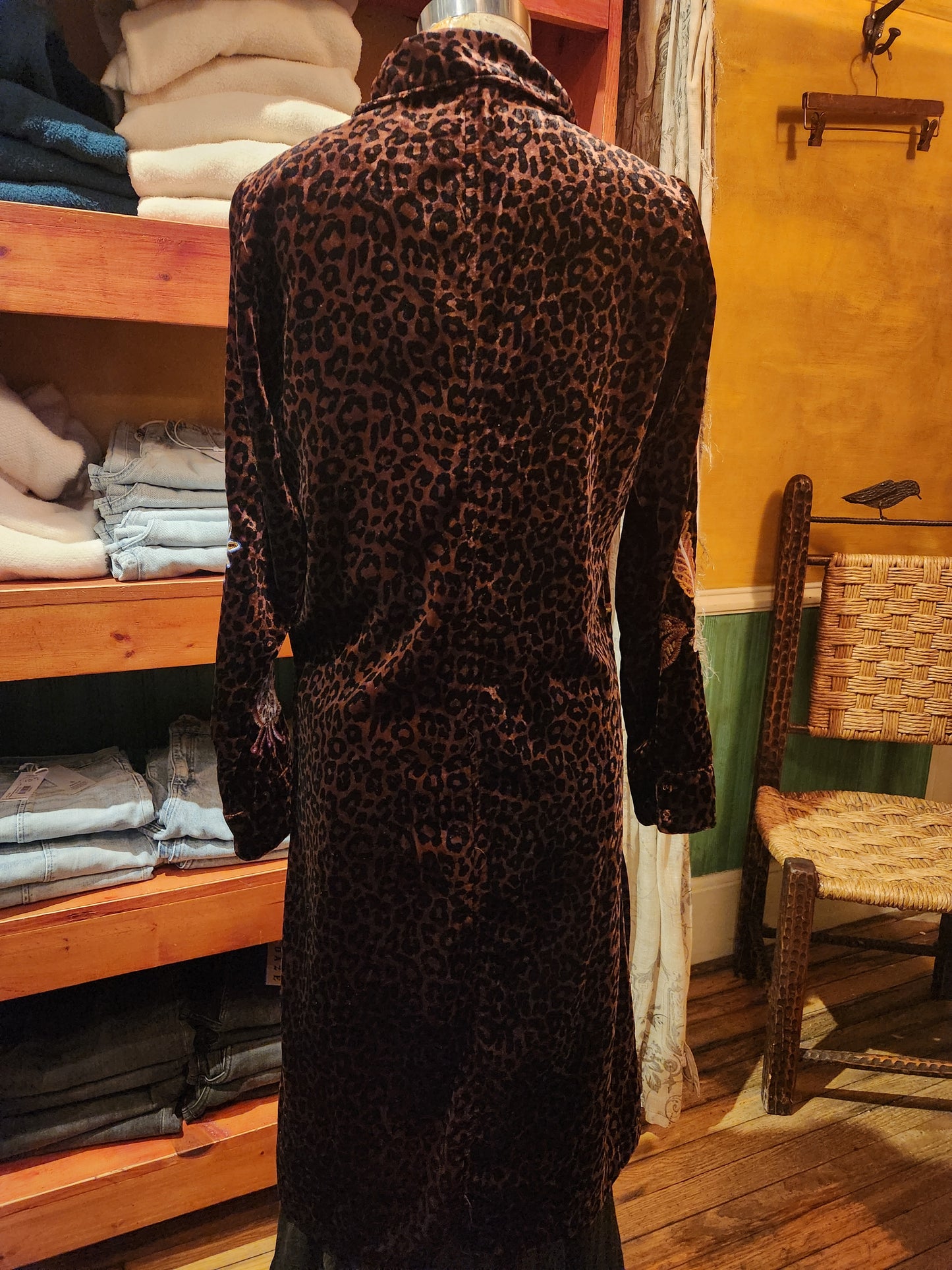 Velvet Shirt Dress - Gineva