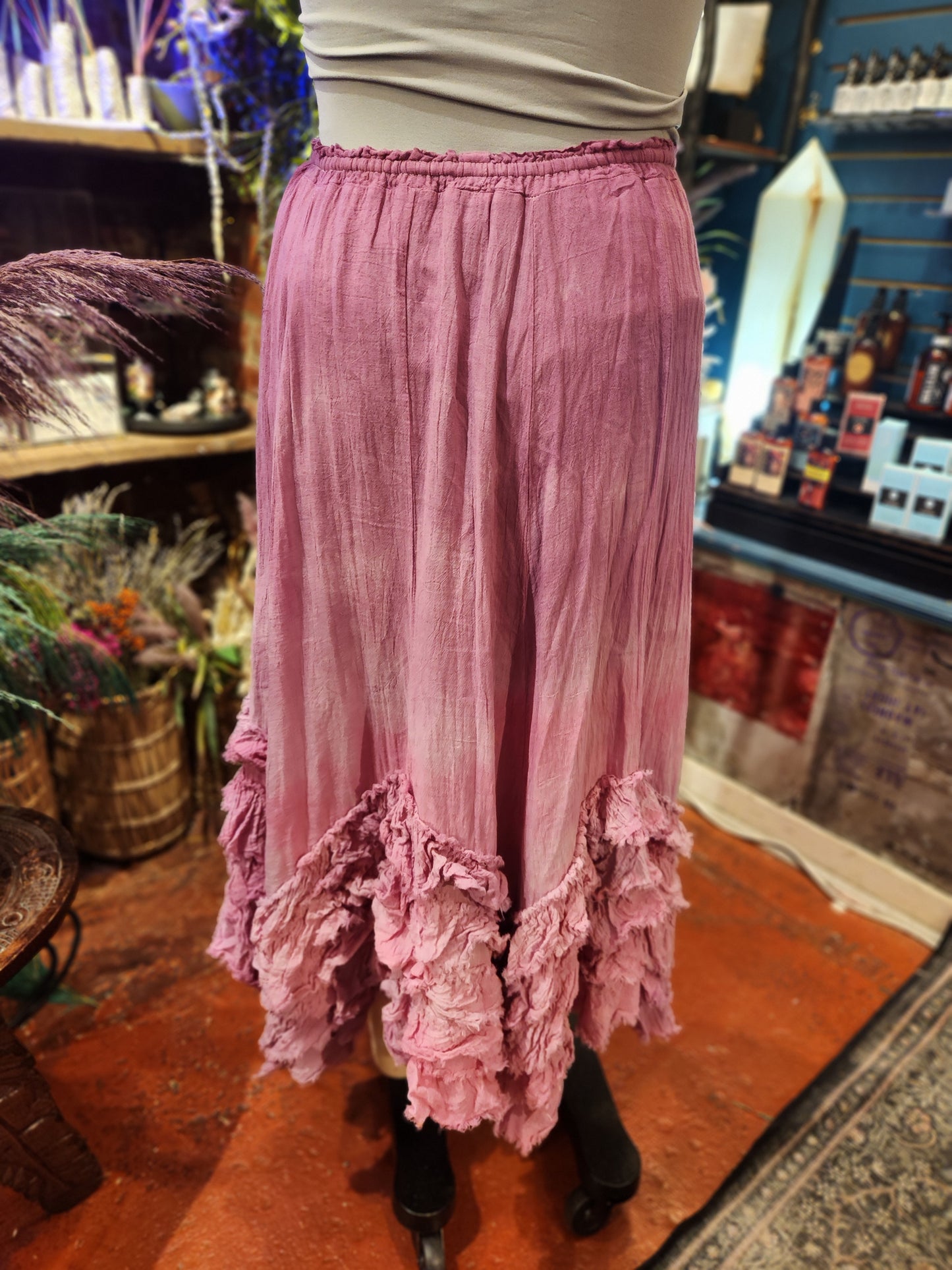 Berry Bliss Ruffle Skirt