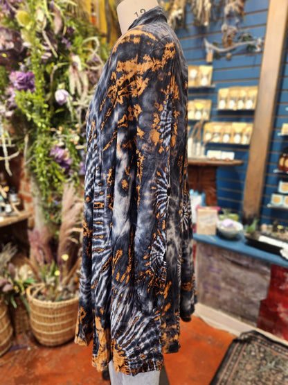 Tie Dye Duster Long Sleeve ( multiple colors avaialable)