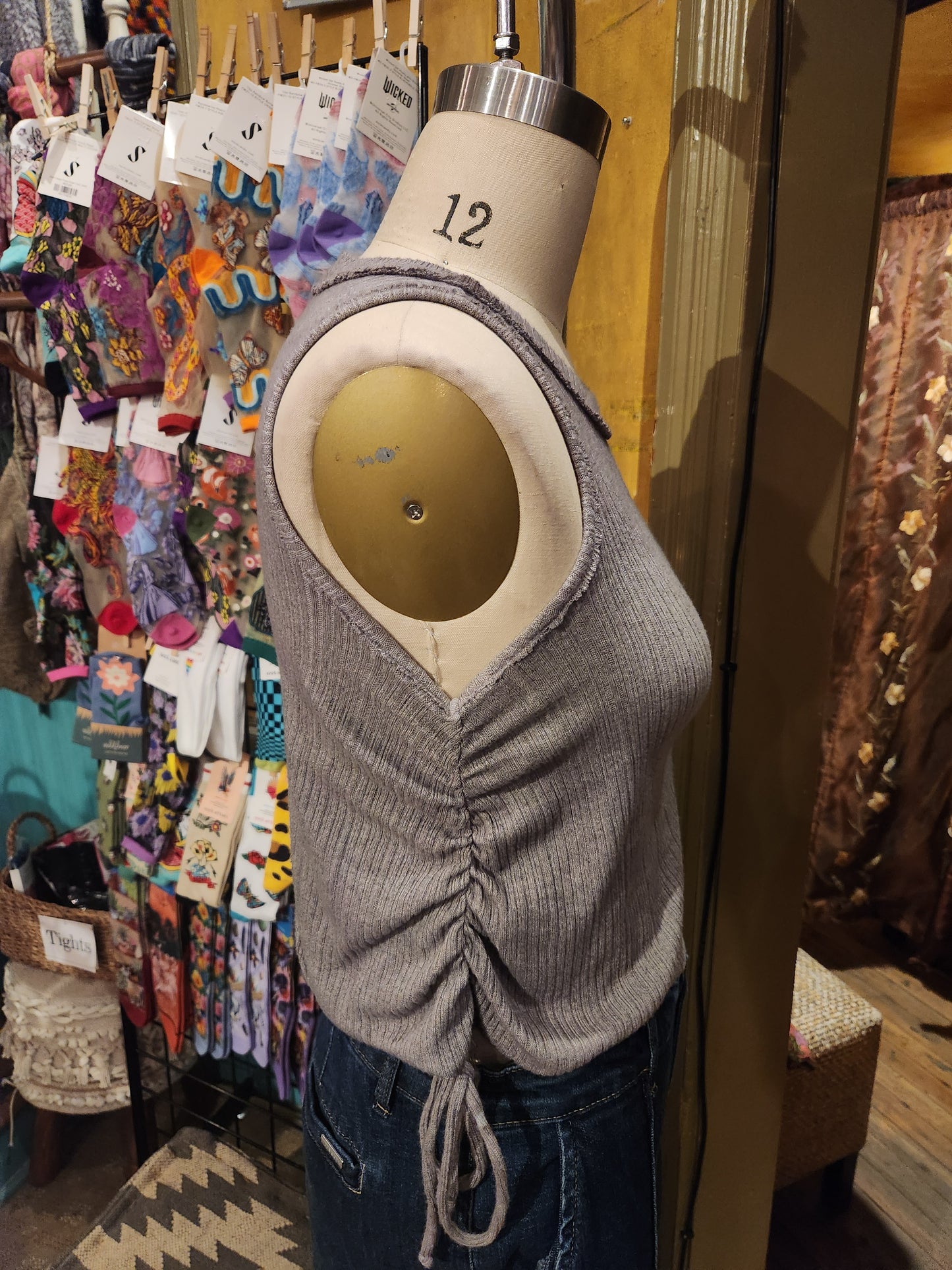 Hand Dyed 'Project Social' Tank Top