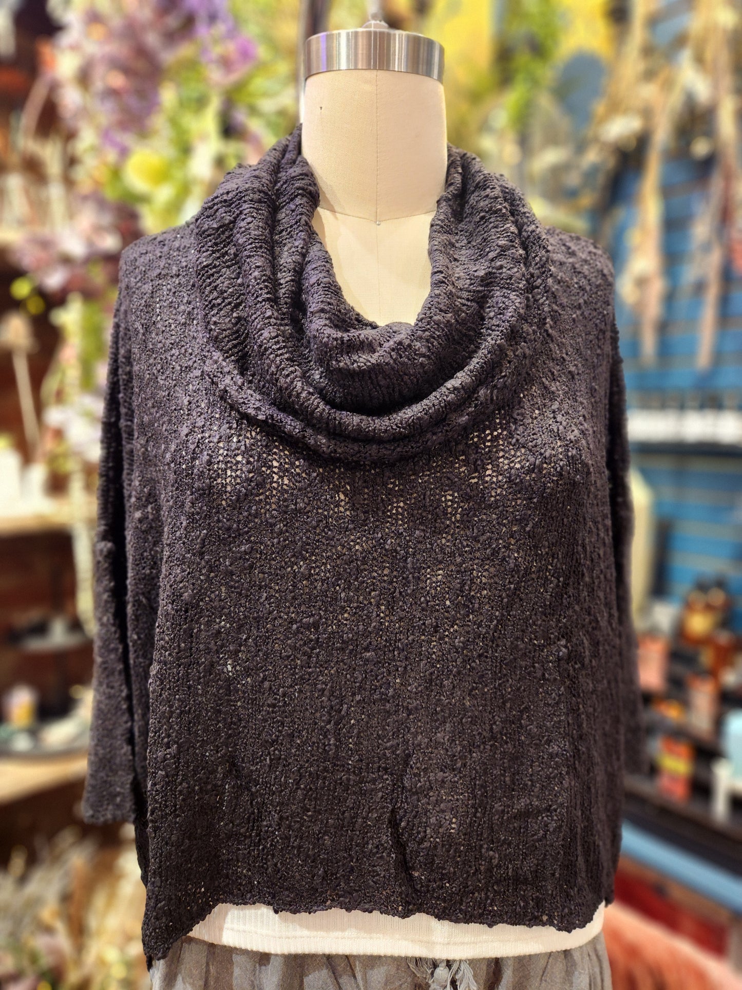Ophelia Top Cowl Sweater ( One SIze)