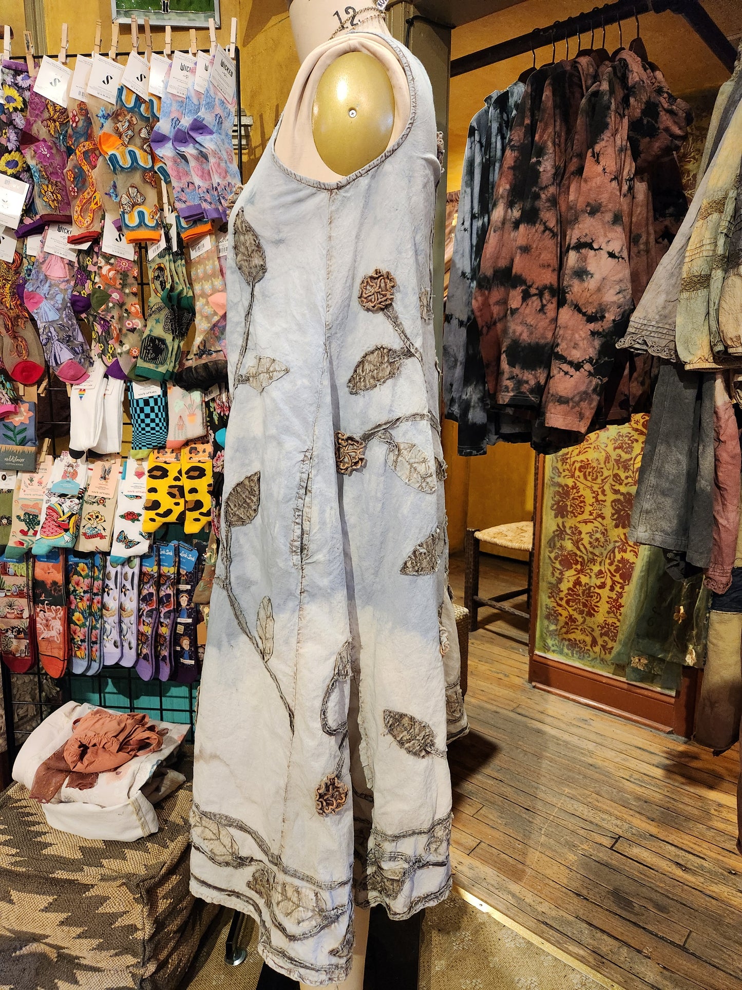 Hand Dyed 'Paperlace' Dress