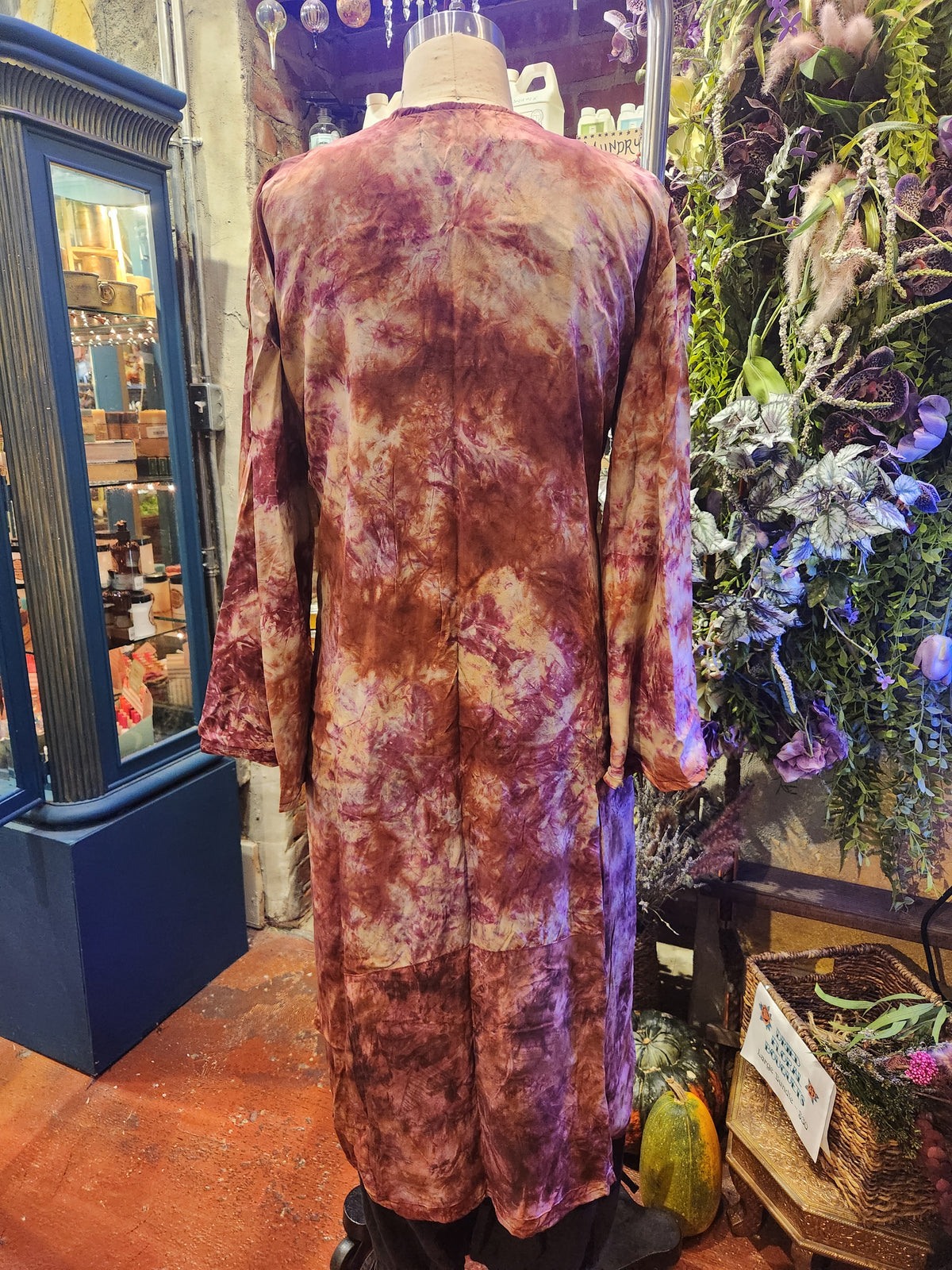 Crepe Sari Spellbound Kimono 0926 013