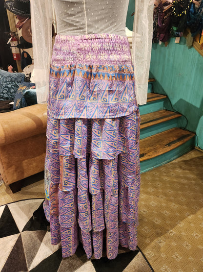 Rasgulla Sari Venus Ruffle Maxi 1125 - 213