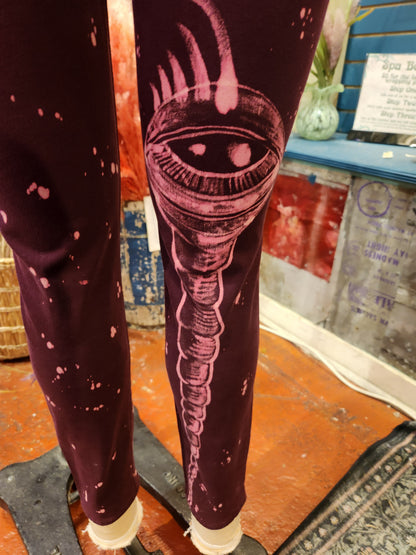 Traumatism Art Drippy Skinny Jean