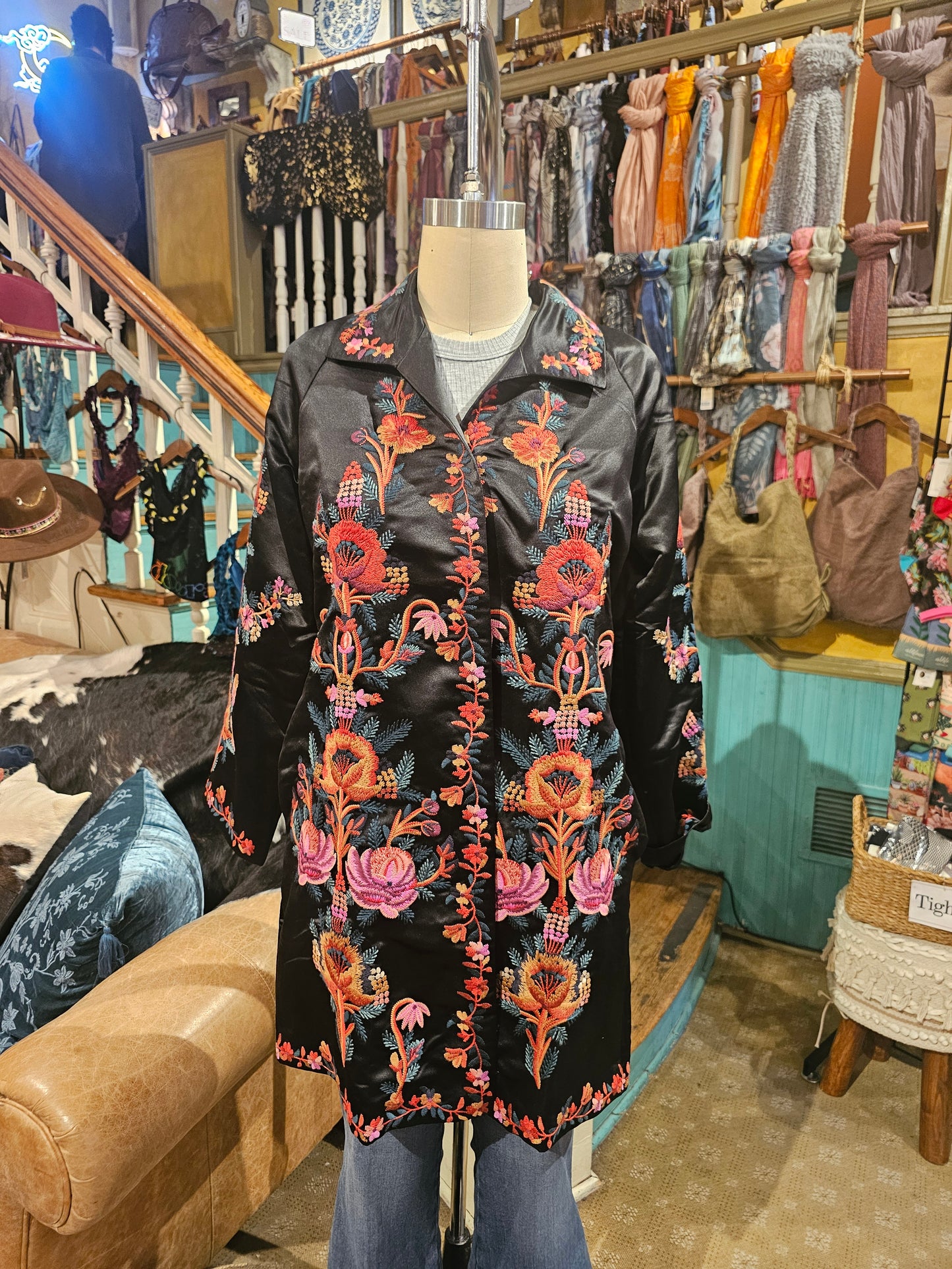 Ajowan Embroidered Coat