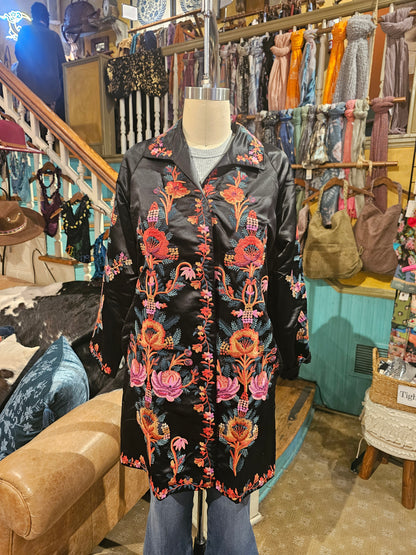 Ajowan Embroidered Coat