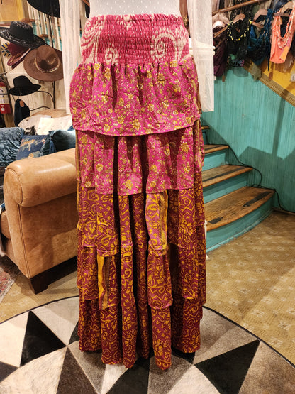 Rasgulla Sari Venus Ruffle Maxi 1125 - 200