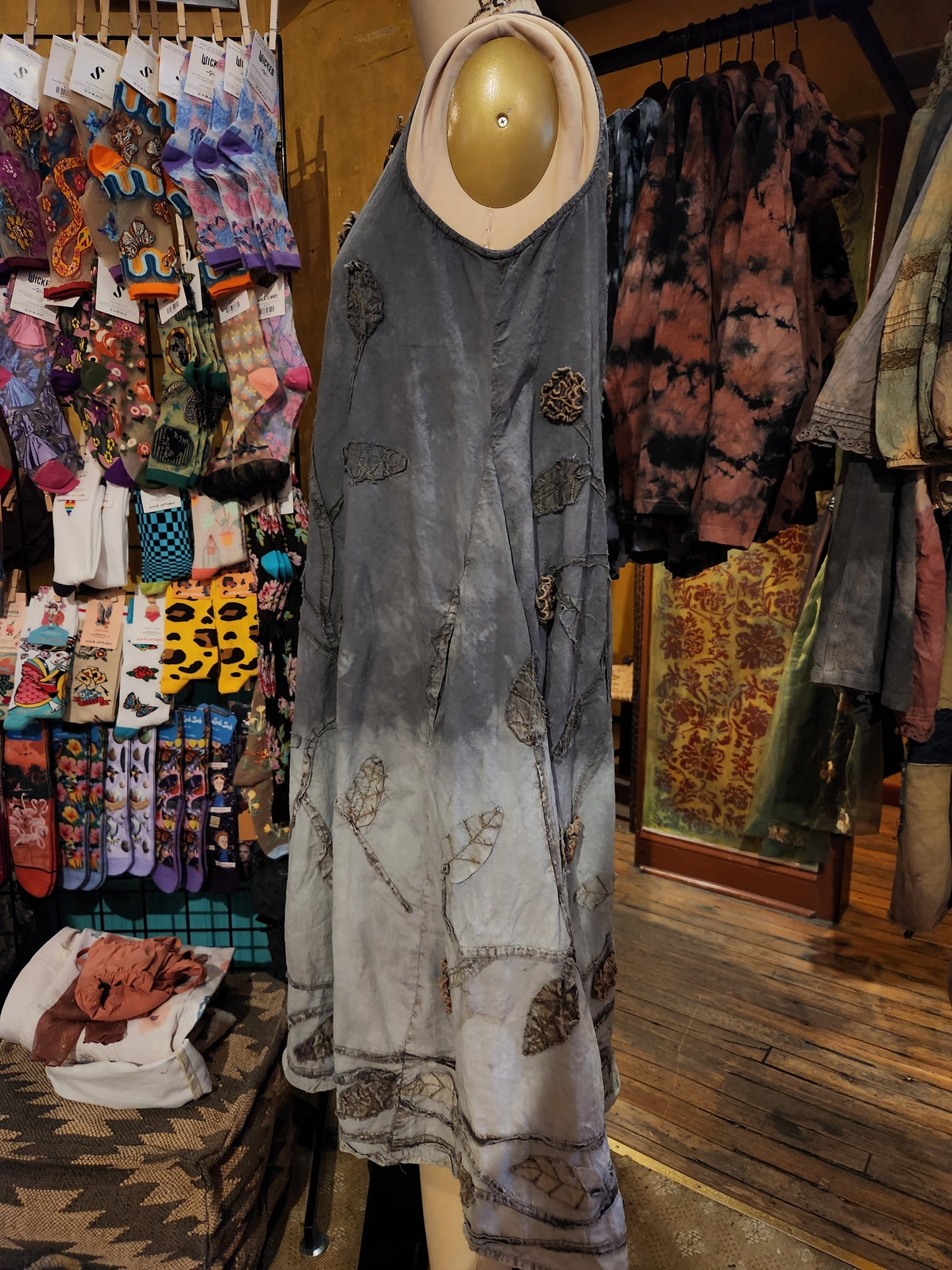 Hand Dyed 'Paperlace' Dress