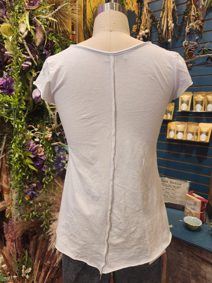 Henley Cotton Summer Top  (multiple colors available )