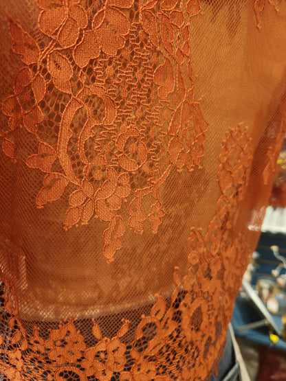 Lunar Ash Lace Top