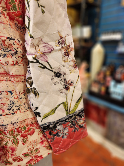 Find My Way Floral Quited Jacket