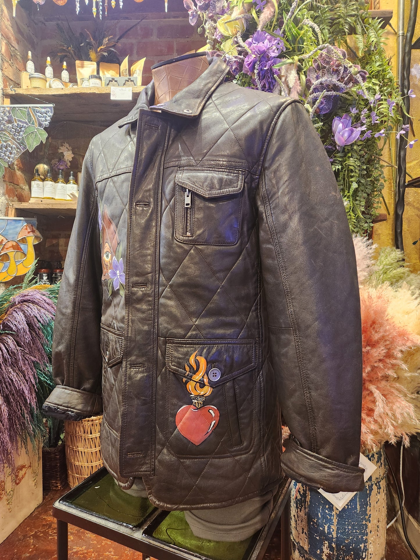 Witchy Woman Mauritius Leather Jacket - Lacey Daniels