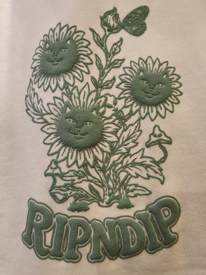 Where the Flowers Bloom Hoodie - Bone