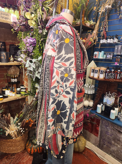 Fine Kantha Drifter Coat 1125 104