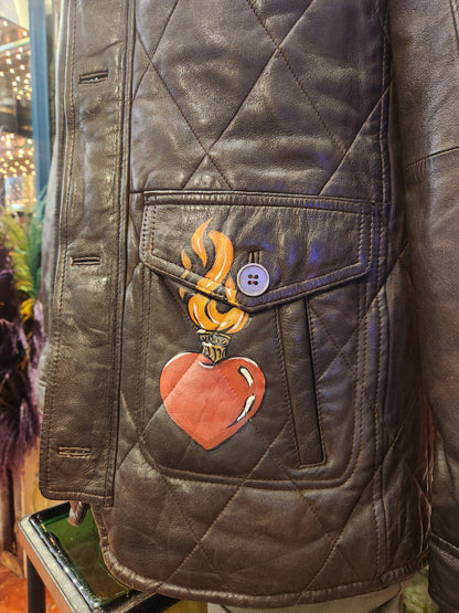 Witchy Woman Mauritius Leather Jacket - Lacey Daniels