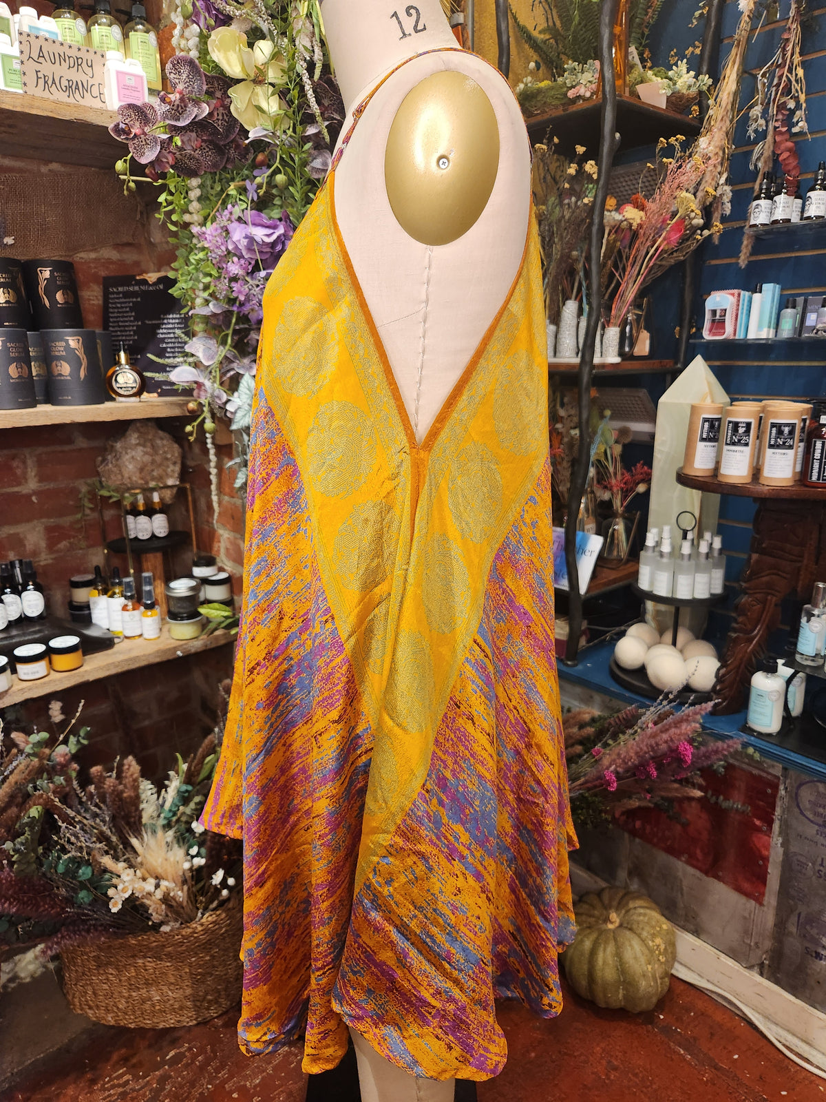 Rasgulla Sari Moonchild Mini Dress 0926 011