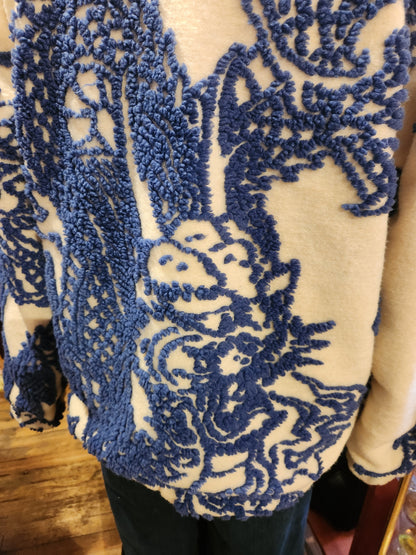 Haku Reversible Jacket - Off White/Navy