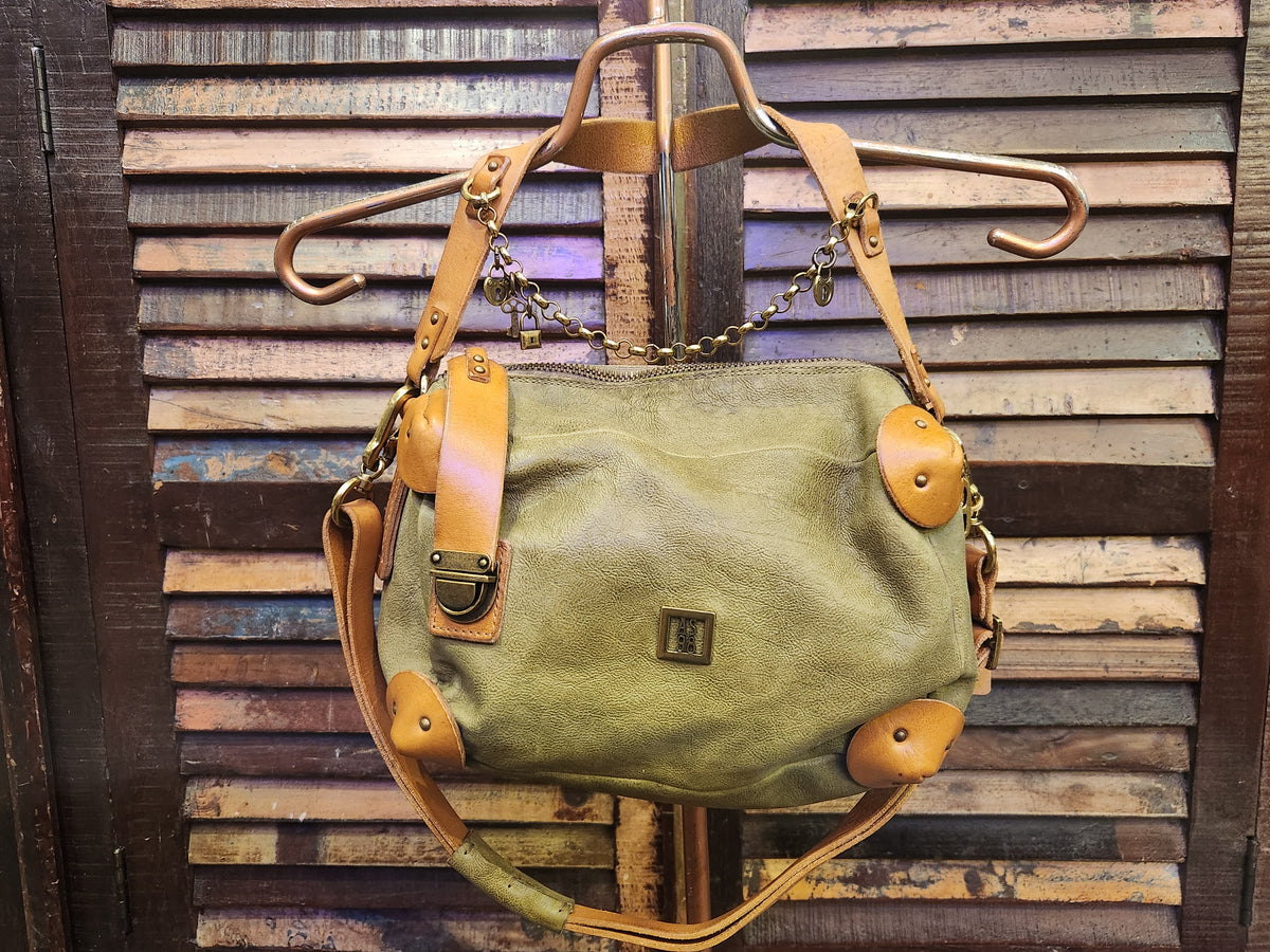 Hampden Safari Leather Bag