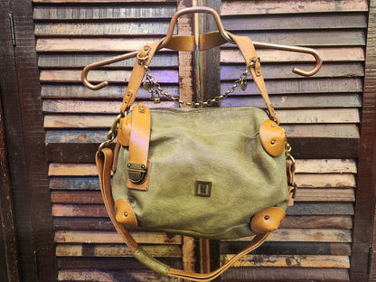 Hampden Safari Leather Bag