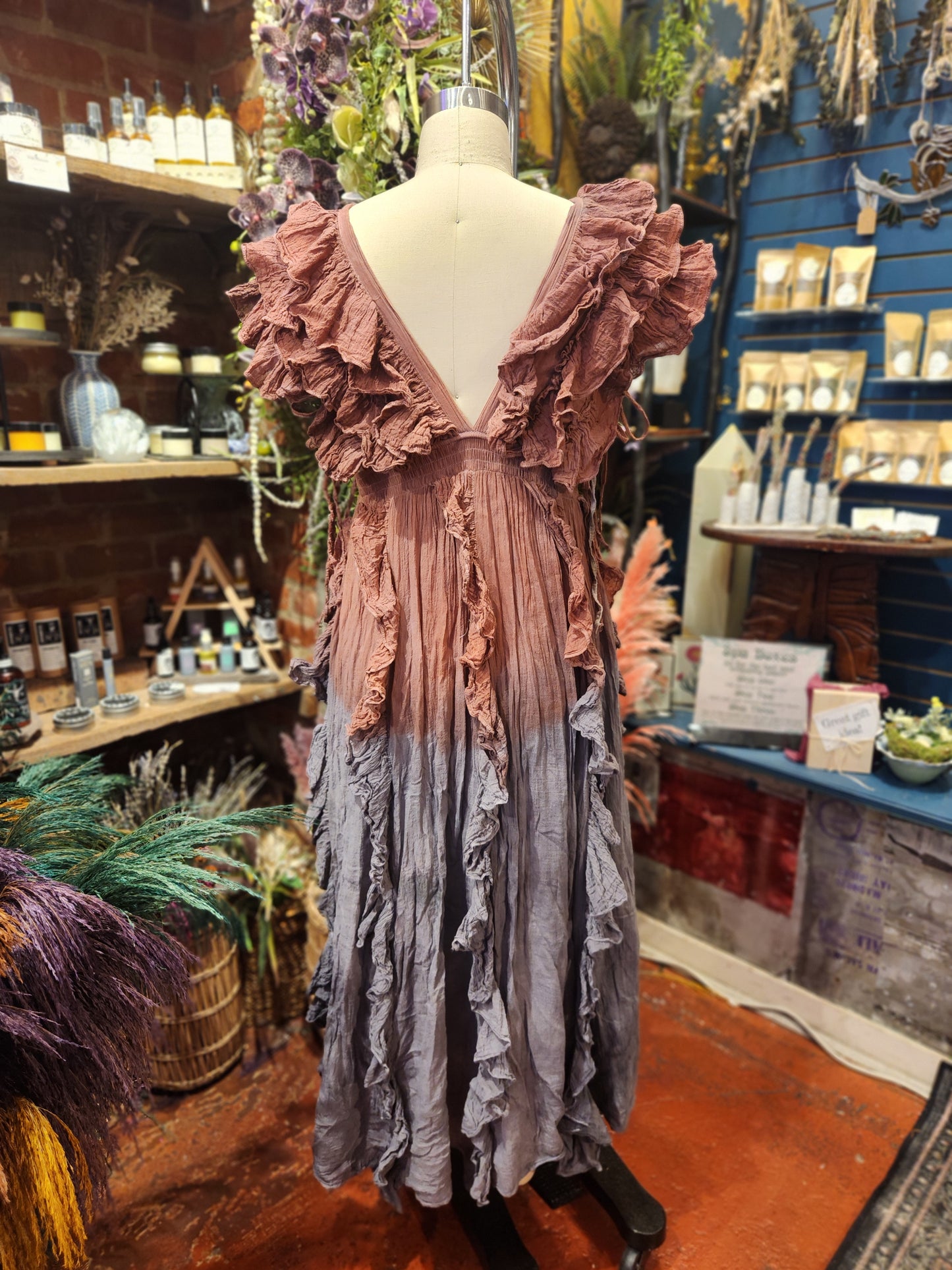 Ruffleberry Dress
