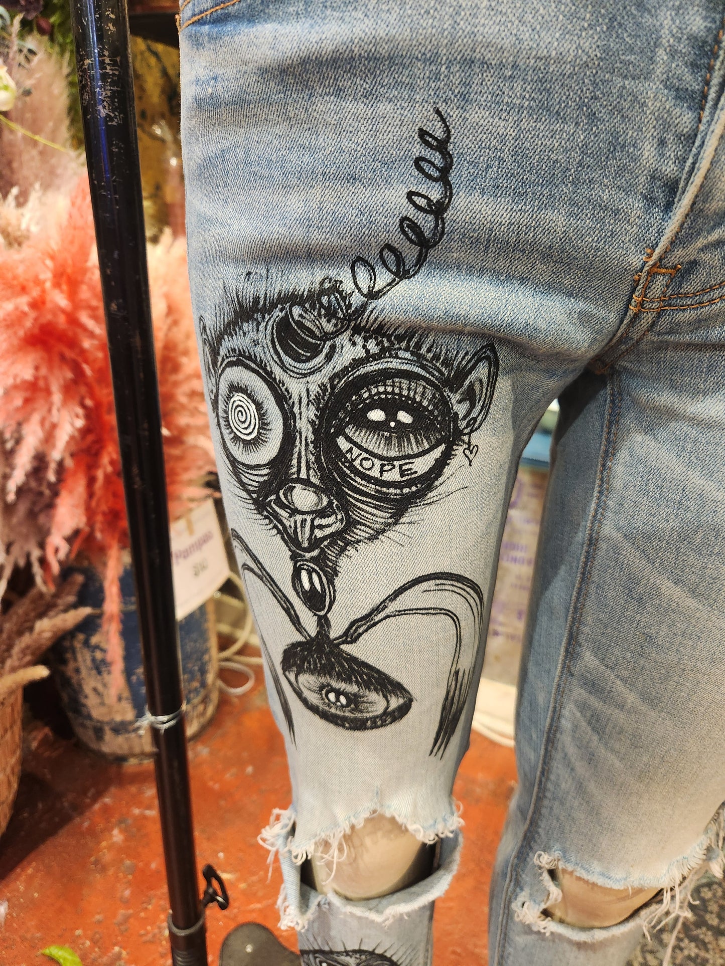 Traumatism Art Nope Skinny Jean
