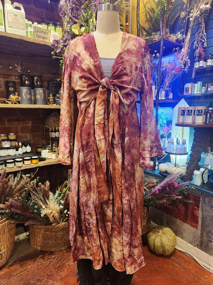 Crepe Sari Spellbound Kimono 0926 013