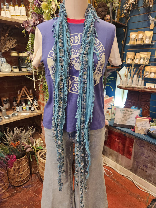 Fringe Scarf - OOAK #6