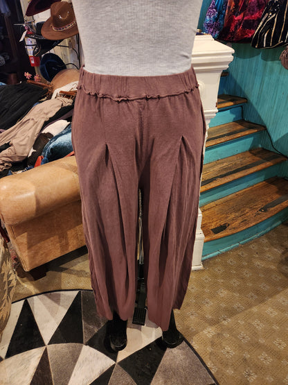 Pleat Pant - Cola