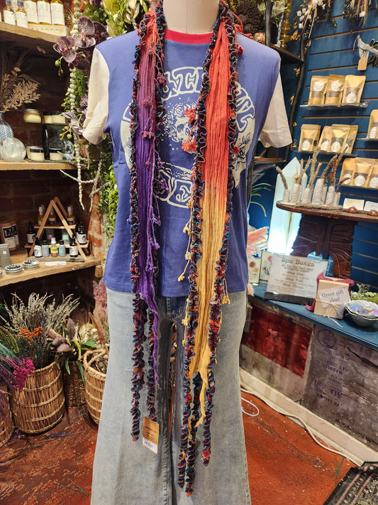 Fringe Scarf - OOAK #32