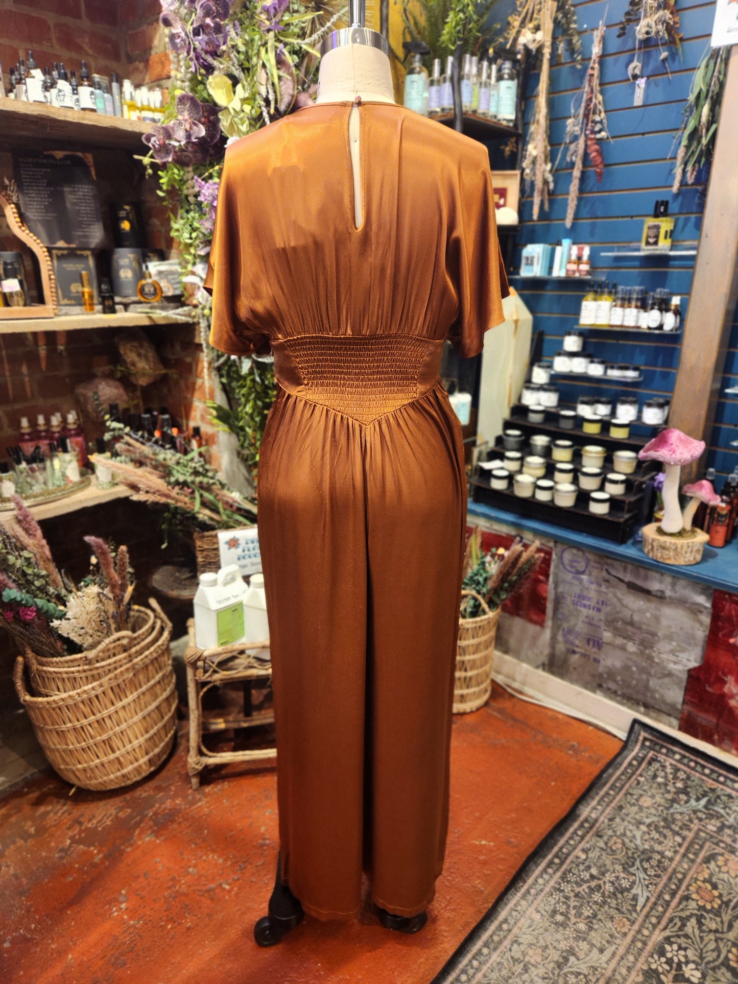 Grace Jumpsuit - Brown