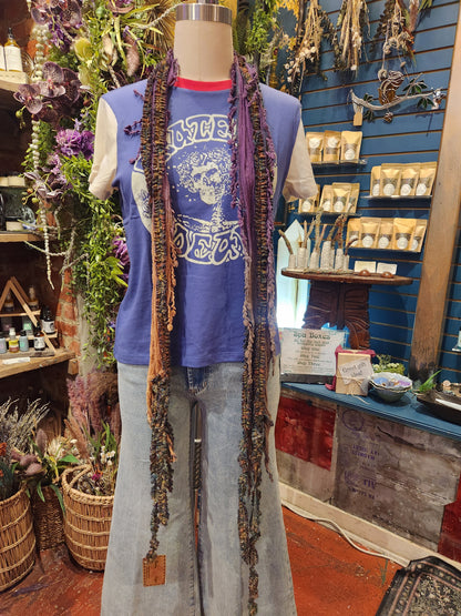 Fringe Scarf - OOAK #34