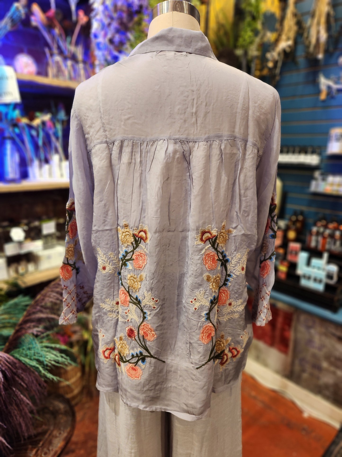 Passionate About Florals- Button Down