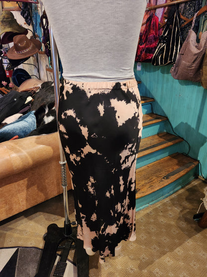 Felicity Skirt - Champagne Universe Wash