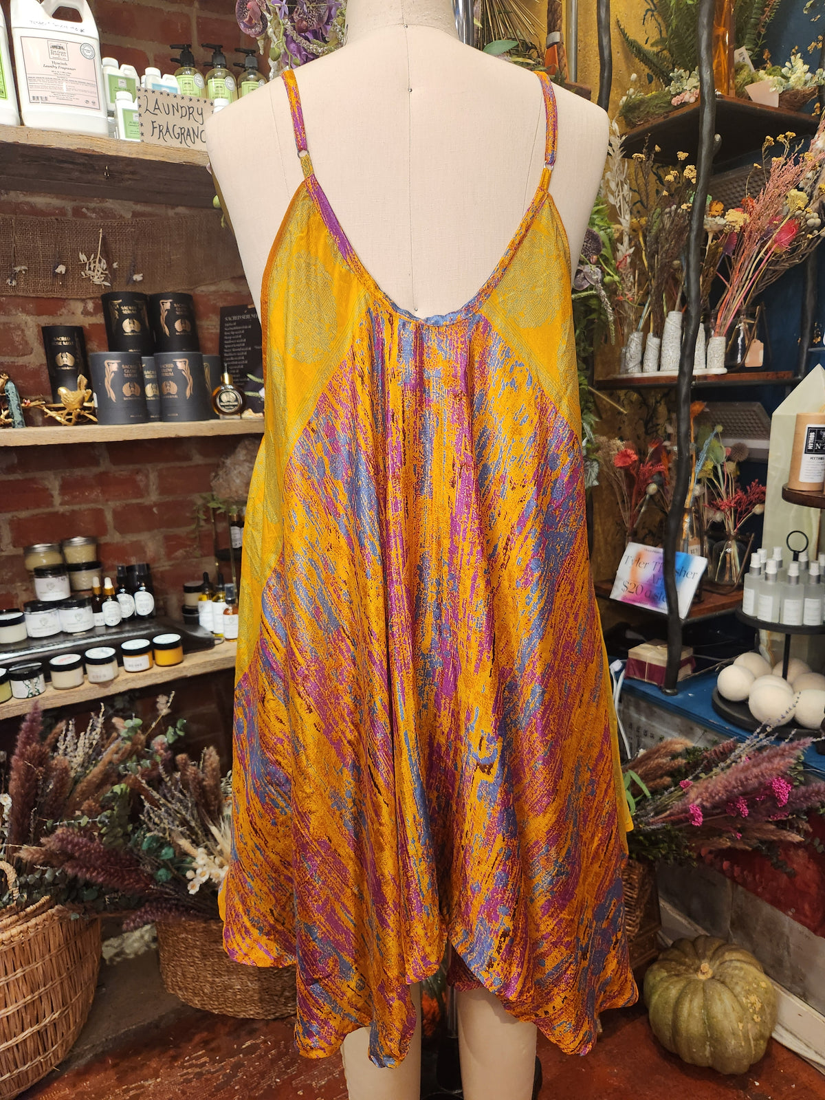 Rasgulla Sari Moonchild Mini Dress 0926 011