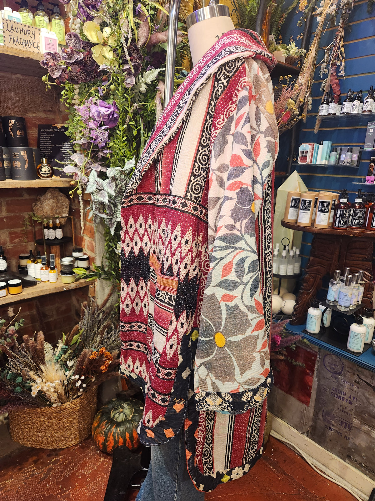 Fine Kantha Drifter Coat 1125 104