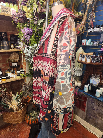 Fine Kantha Drifter Coat 1125 104