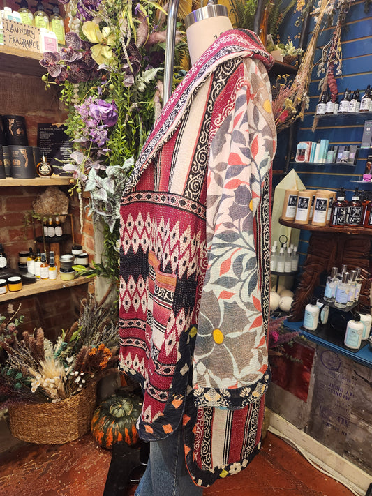 Fine Kantha Drifter Coat 1125 104