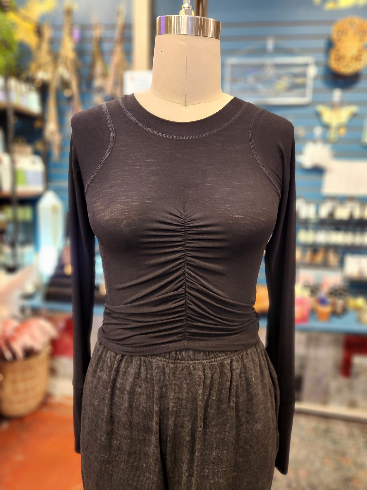Tempo Ruched Long Sleeve - Multiple Colors