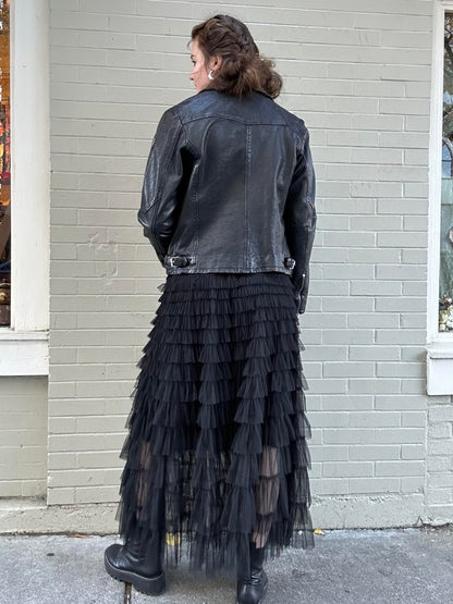 Black Petticoat Skirt