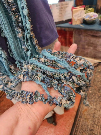 Fringe Scarf - OOAK #6