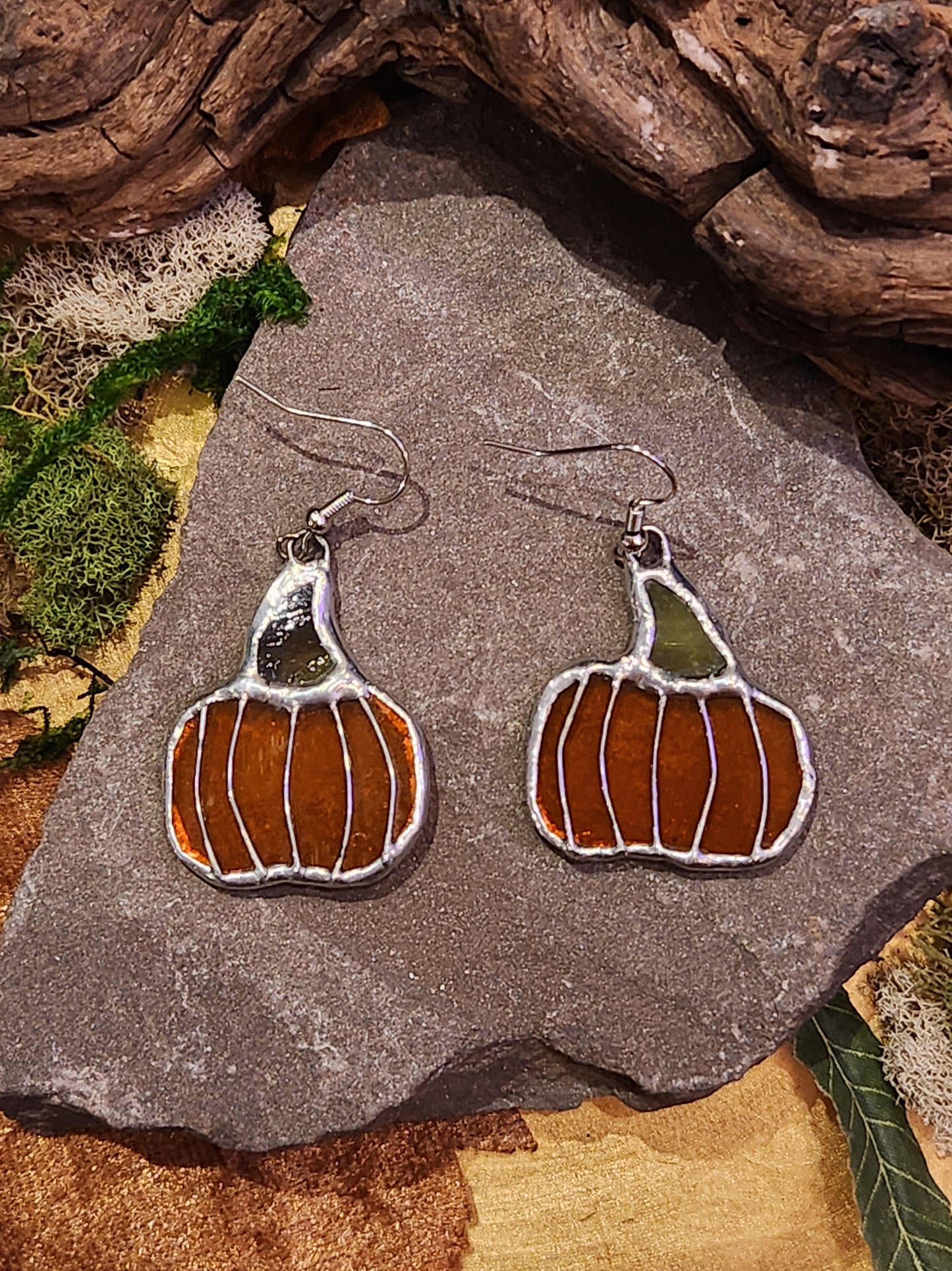 Pumpkin Earrings (2) - *KC40